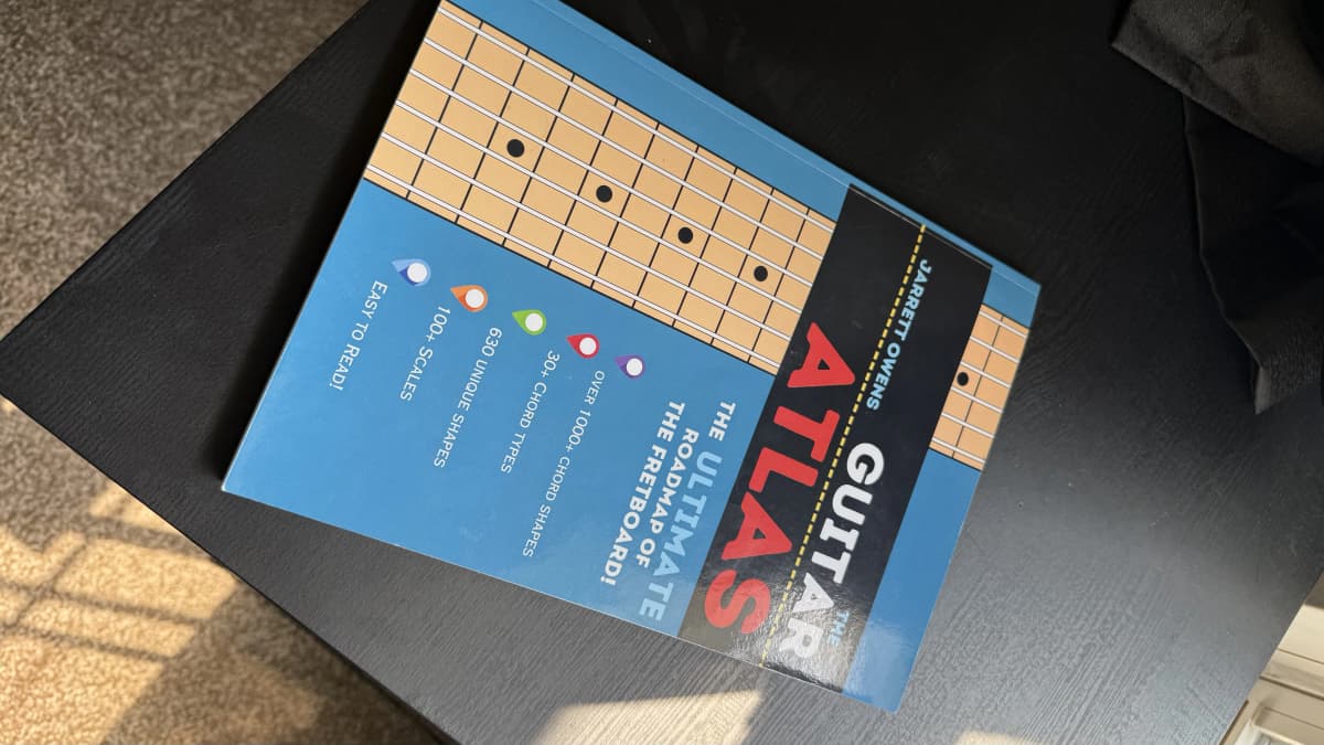 Guitar Atlas open on desk
