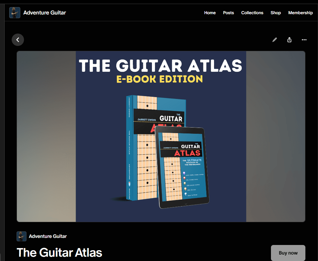 Guitar Atlas PDF on screen
